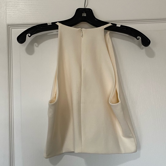 H&M Cream Crop Tank Top - Picture 4 of 6